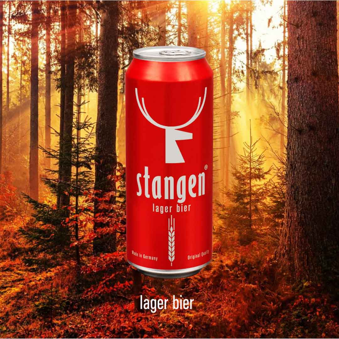 Пиво Stangen Lager Bier світле фільтроване 0,5л 5,4% купити
