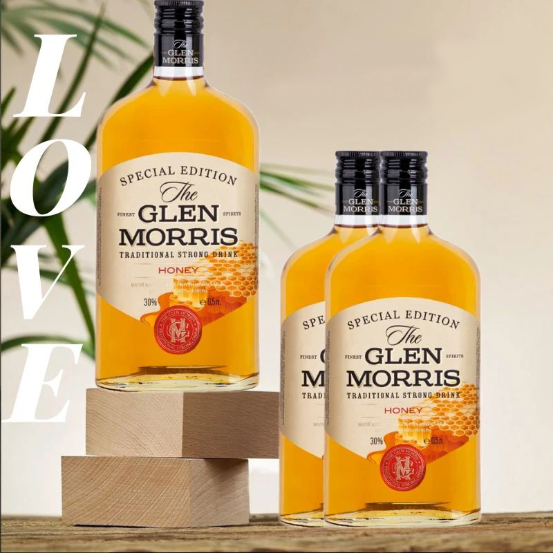 Напій алкогольний the Glen Morris Honey 0,5л 30% в Україні