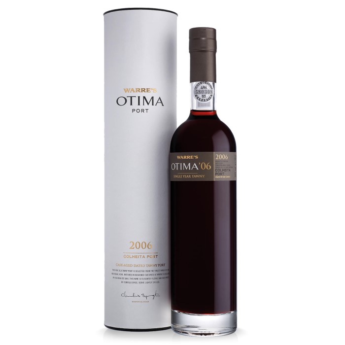 Вино Портвейн Warre's Optima 2006 Colheita Port красное крепленое 0,5л 20% в тубусе купить
