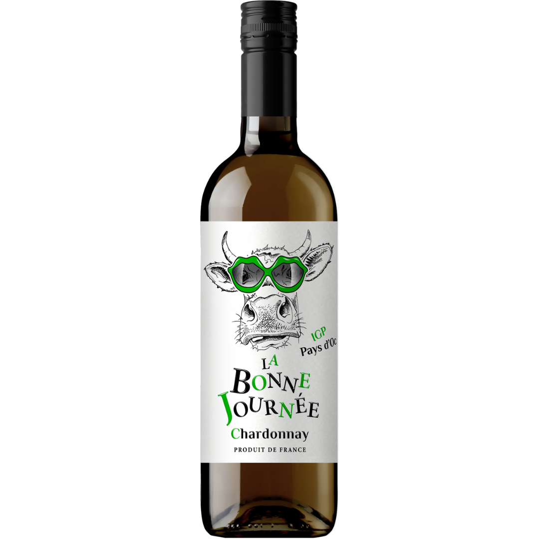 Вино La Bonne Journee Chardonnay IGP Pays d'Oc сухе біле 0,75 л 13%