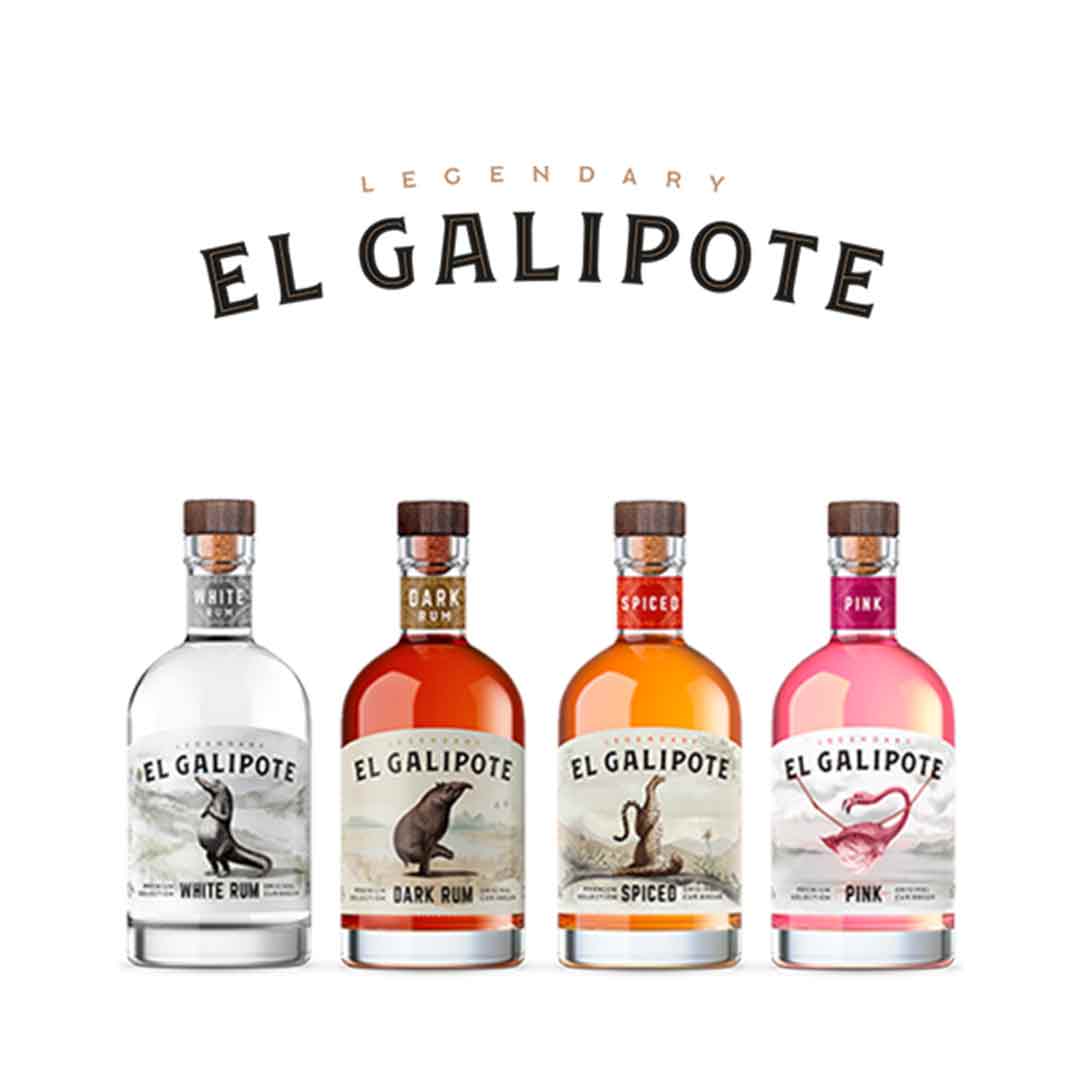 Напій ромовий EL Galipote Spiced 0,7л 35% купити