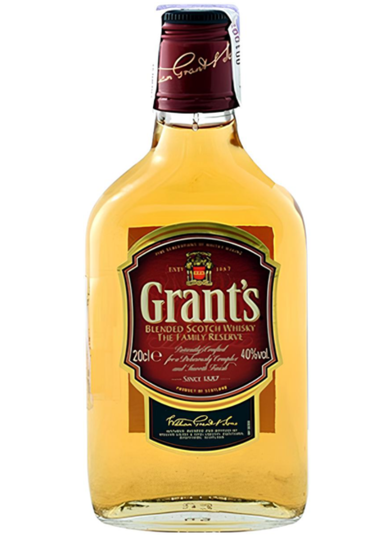 Виски Grant's Triple Wood 5 - 6 лет выдержки 0,2л 40%