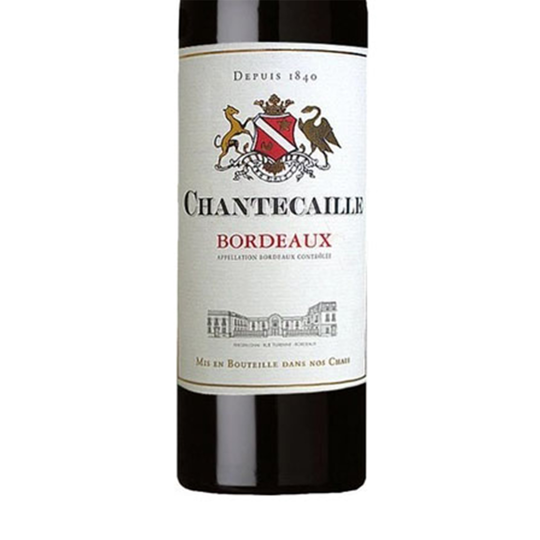 Вино GVG Chantecaille Bordeaux Rouge красное сухое 0,75л 12,5% купить