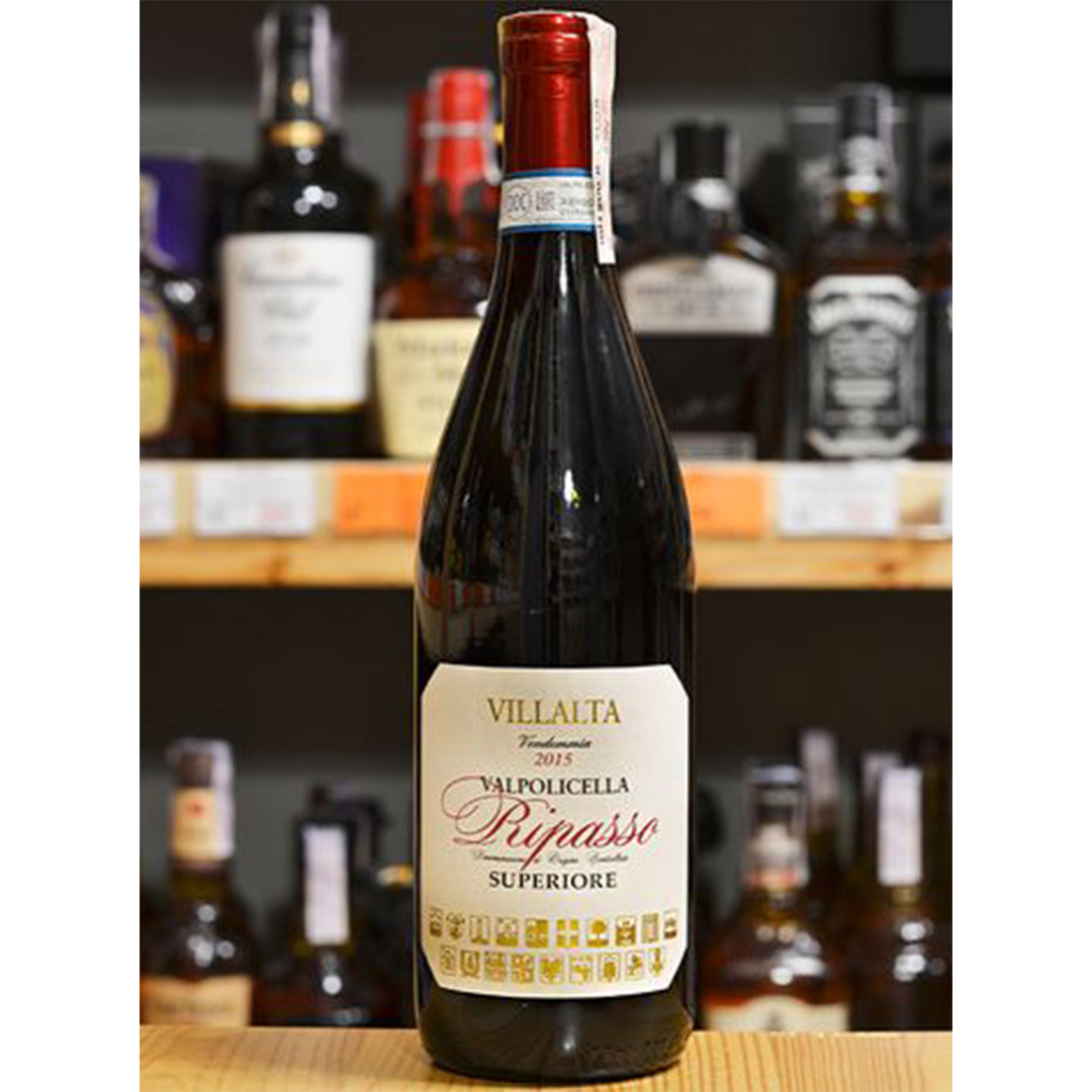Вино Villalta Valpolicella Ripasso красное сухое 0,75л 13% купить