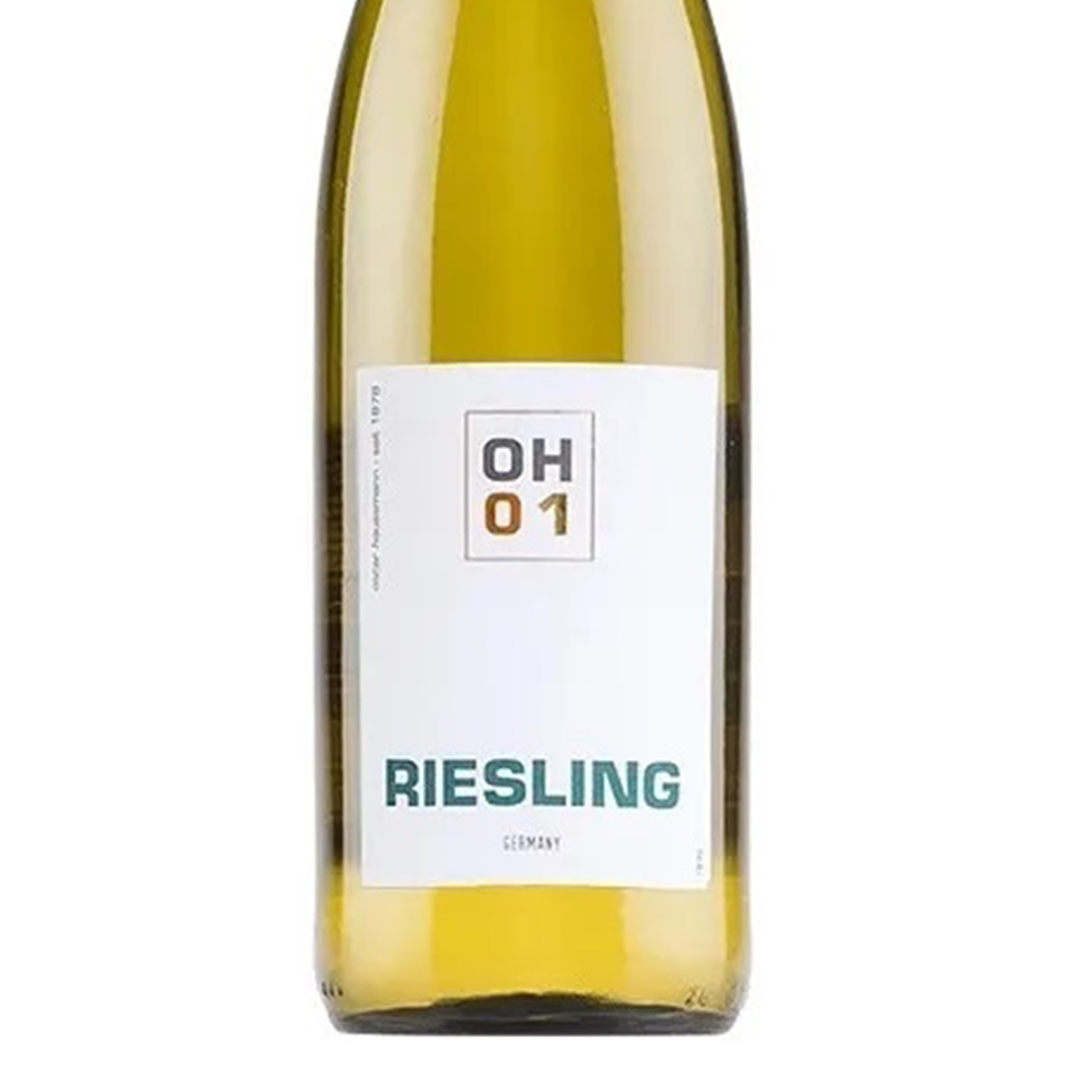 Вино Erben Oscar Haussmann Riesling белое полусладкое 0,75л 9,5% купить