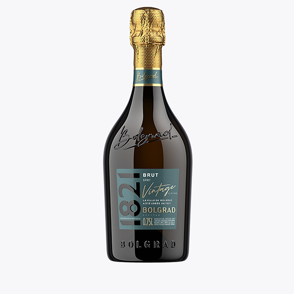 Шампанське Bolgrad 1821 Vintage Bolgrad Брют 0,75 л 10-13,5%