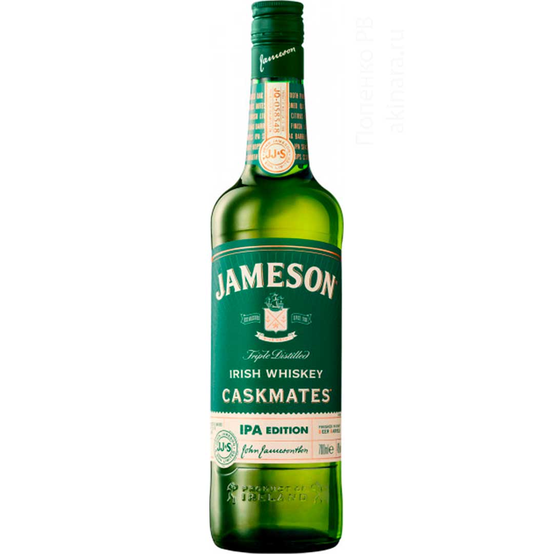 Виски Джемисон Caskmates IPA, Jameson Irish Whiskey Caskmates IPA 0,7 л 40% Бленд (Blended) в RUMKA. Тел: 067 173 0358. Доставка, гарантия, лучшие цены!, фото1