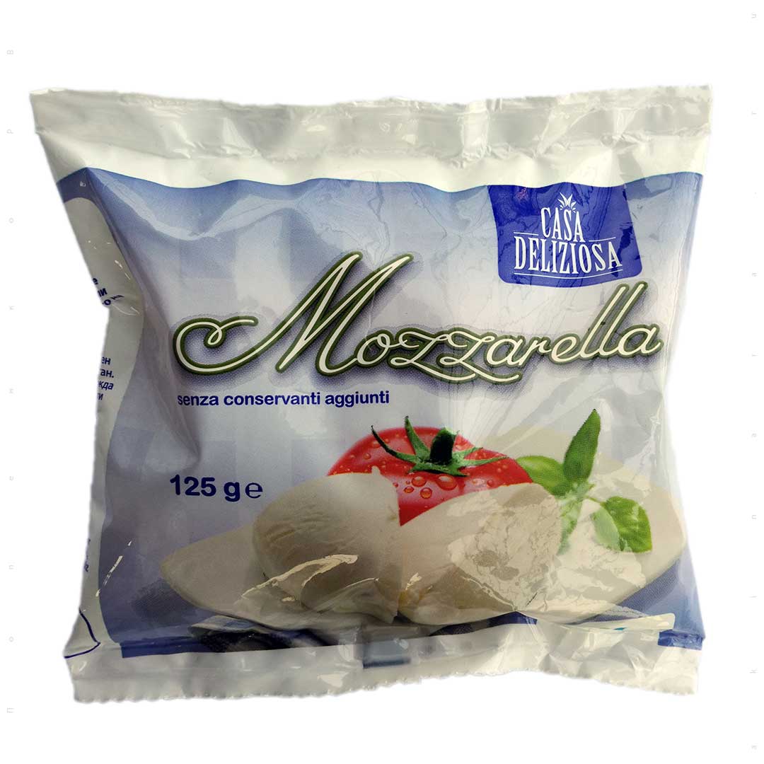 Сир Mozzarella Casa Deliziosa 45%, 125 г (New)