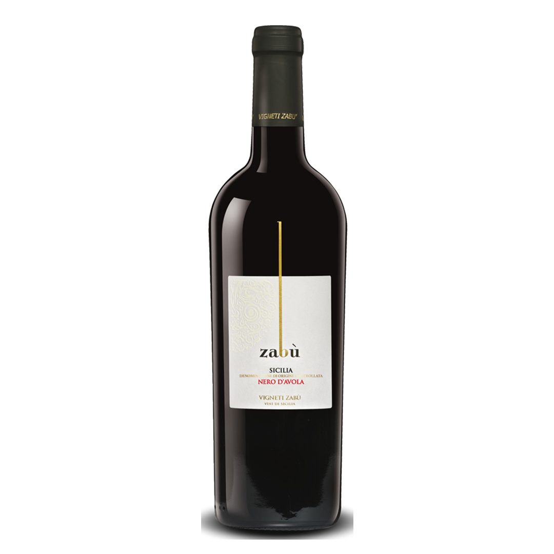 Вино Vigneti Zabu Nero d'Avola Sicilia красное сухое 0,75л 13,5%