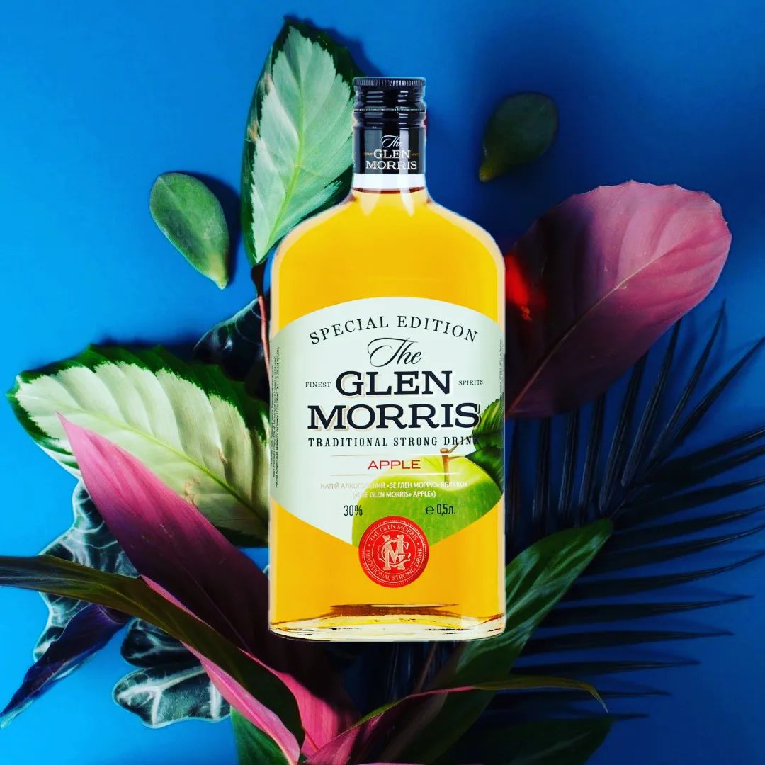 Напиток алкогольный The Glen Morris Apple 0,5л 30% купить