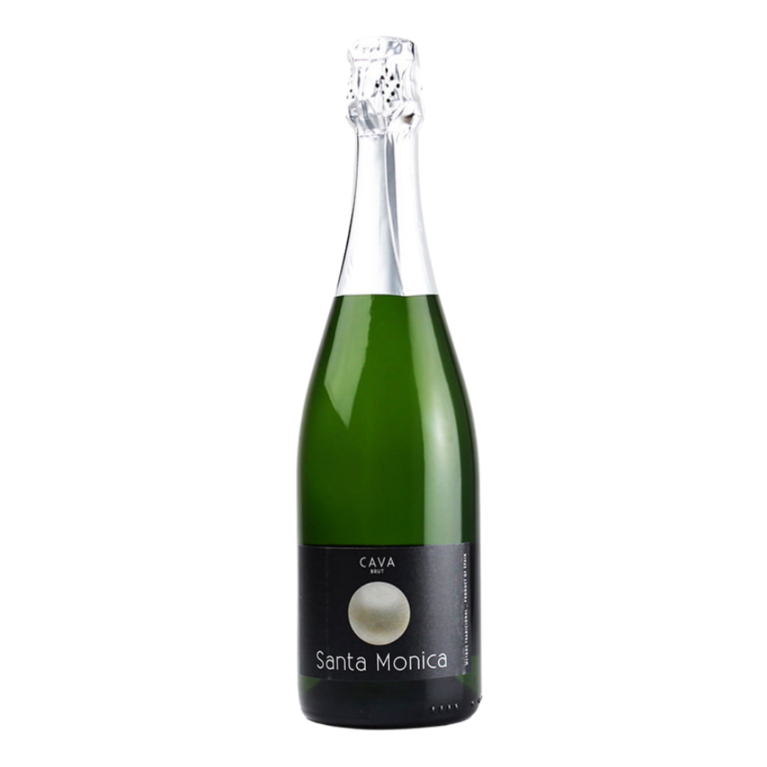 Вино CAVA SANTA MONICA ігристе сухе 0,75 л 11,5%
