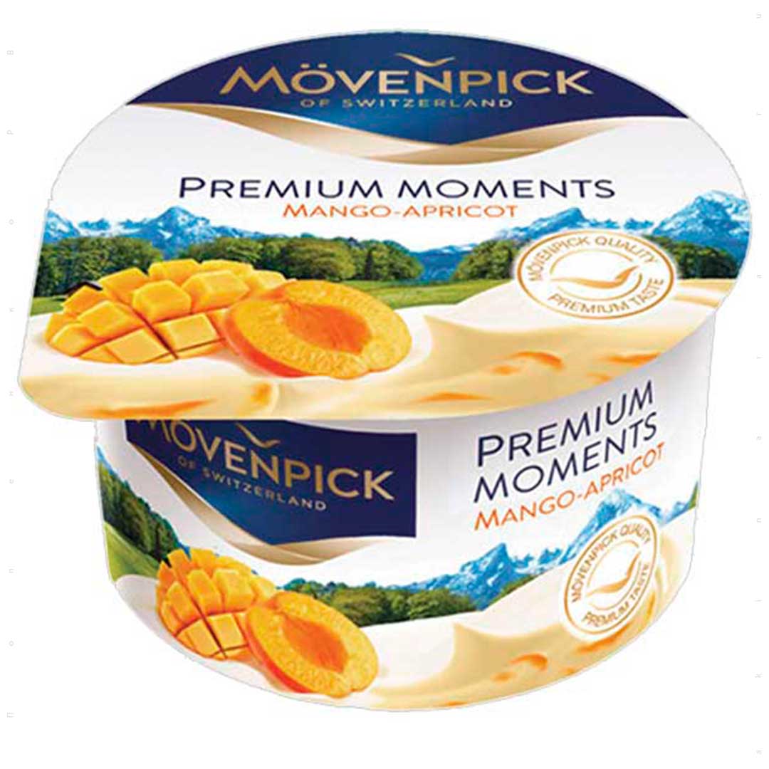 Йогурт Movenpick Premium Moments Манго-Абрикос 5%, 100г