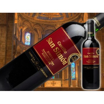 Вино Castillo San Simon Cosecha сухе червоне 0,75л 13% в Україні