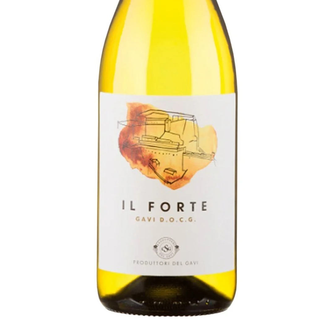 Вино Produttori Del Gavi Il Forte DOCG белое сухое 0,75л 12,5% купить