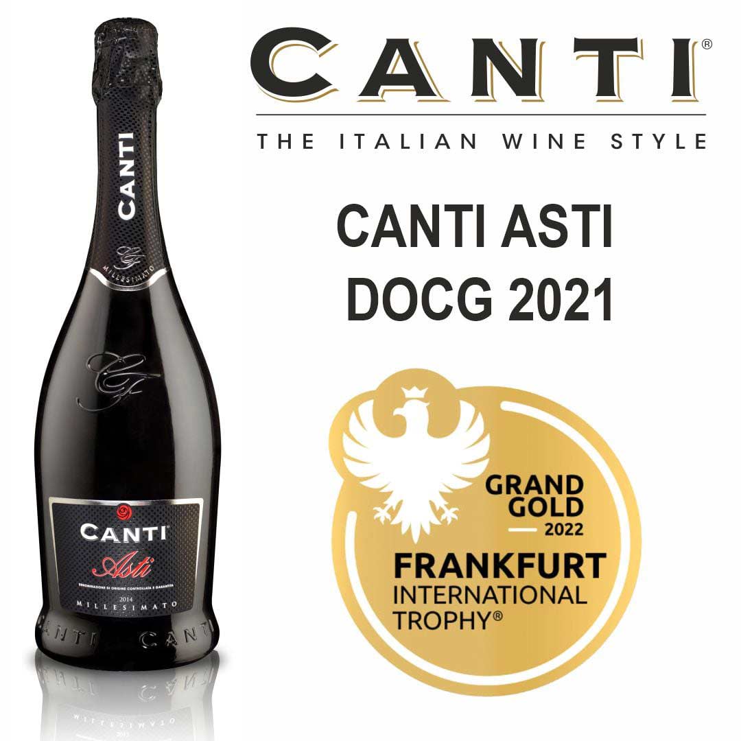 Вино игристое Canti Asti белое сладкое 0,75л 7% купить