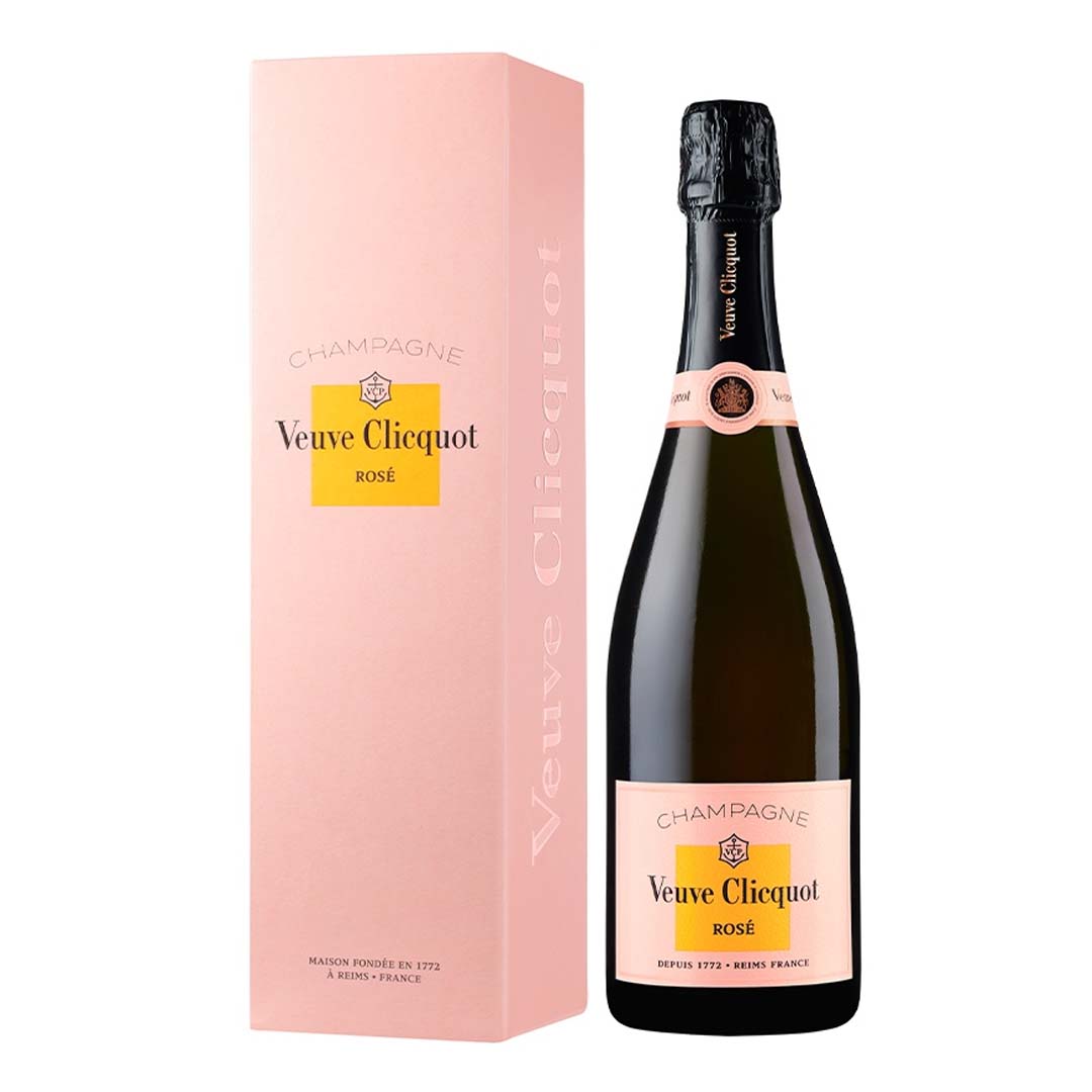 Шампанское Veuve Clicquot Ponsandin сухое розовое 0,75л 12.5% в подарочной коробке