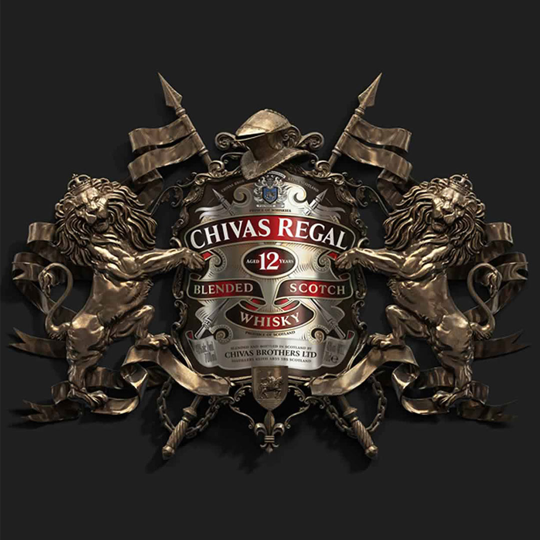 Виски Chivas Regal 12 лет выдержки 0,7л 40% в коробке купить