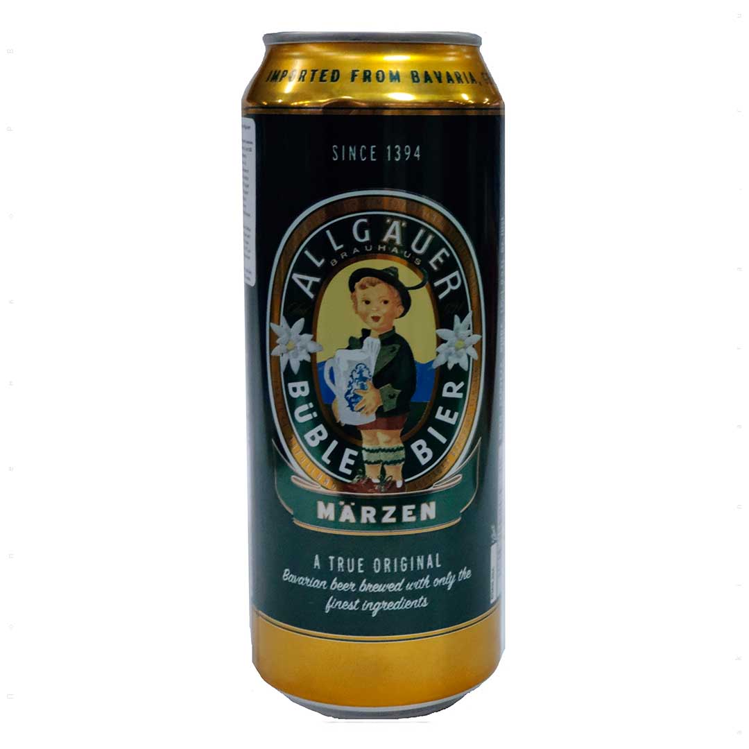Пиво Allgauer Buble Marzen светлое фильтрованное 0,5 л 5,5%