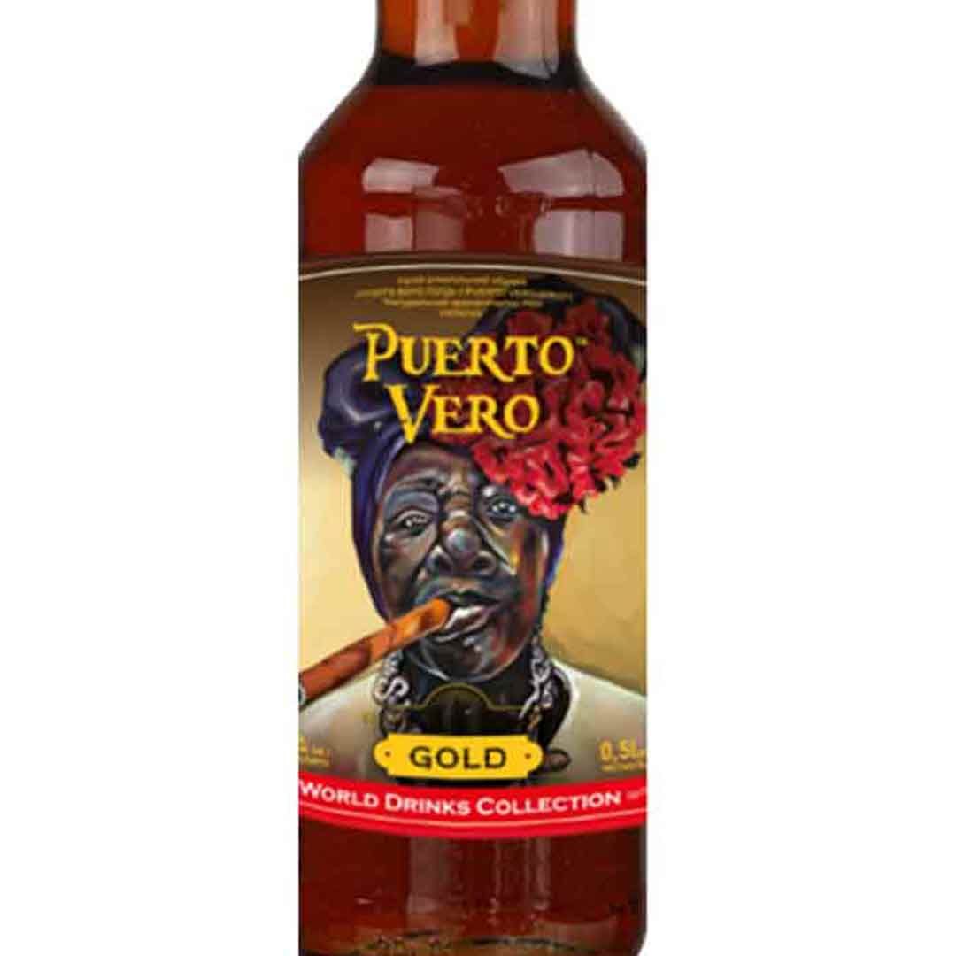 Напій алкогольний міцний Puerto Vero Gold 0,5л 35% купити