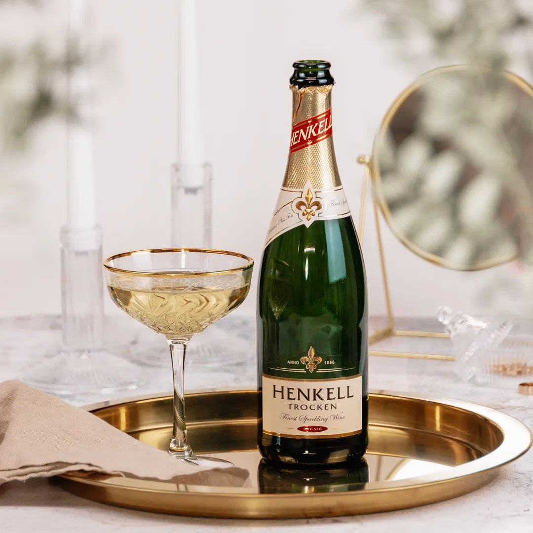 Вино ігристе Henkell Trocken біле сухе 0,75л 11,5% купити