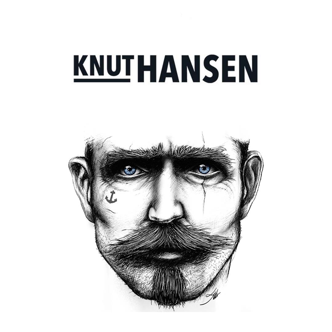 Набор Джин Knut Hansen Dry 42% 0,5л +2 стакана купить