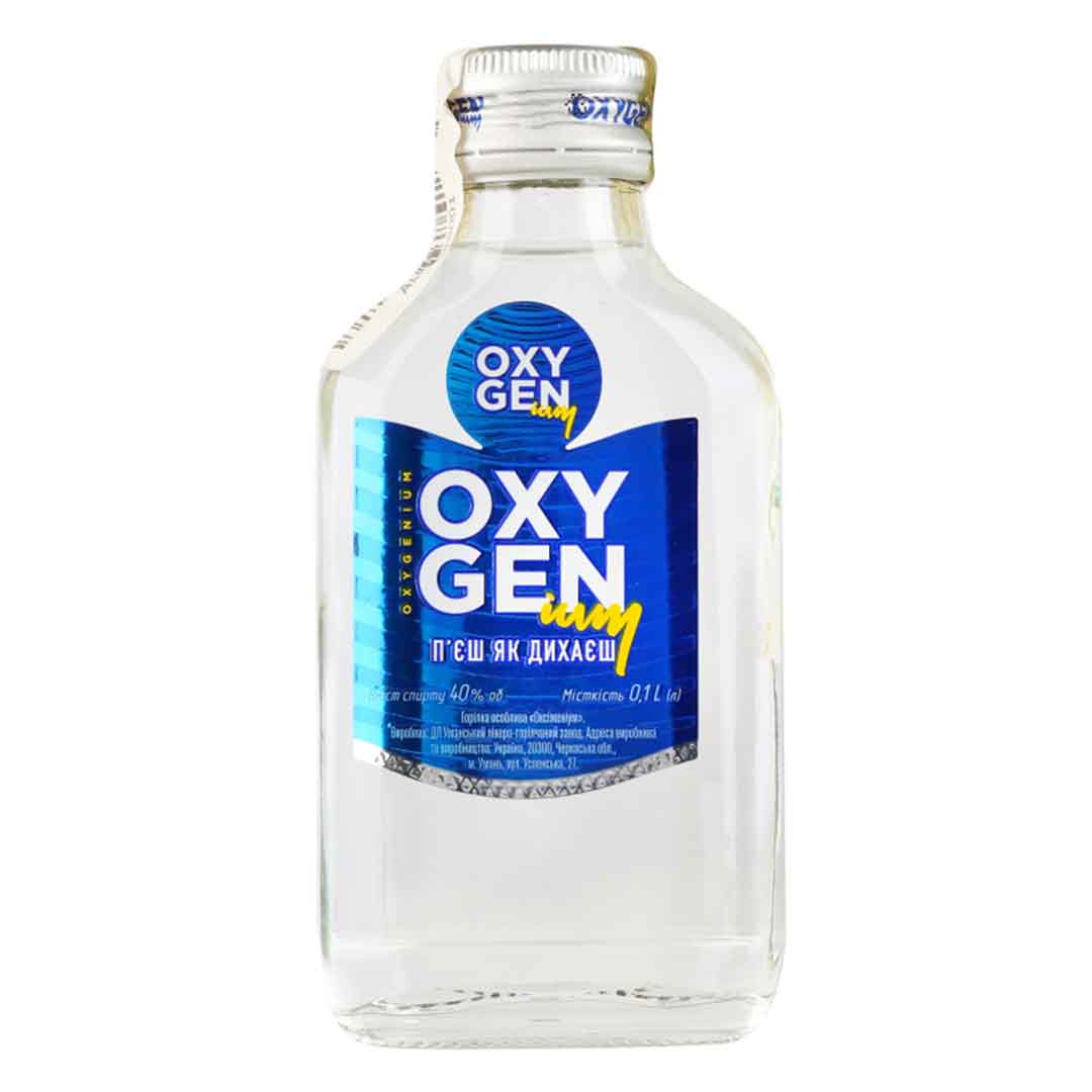 Водка Особая Oxygenium 0,1л 40%