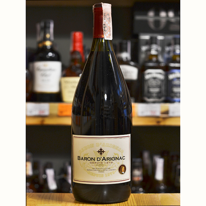 Вино Baron d'Arignac червоне напівсолодке 0,75л 12% купити