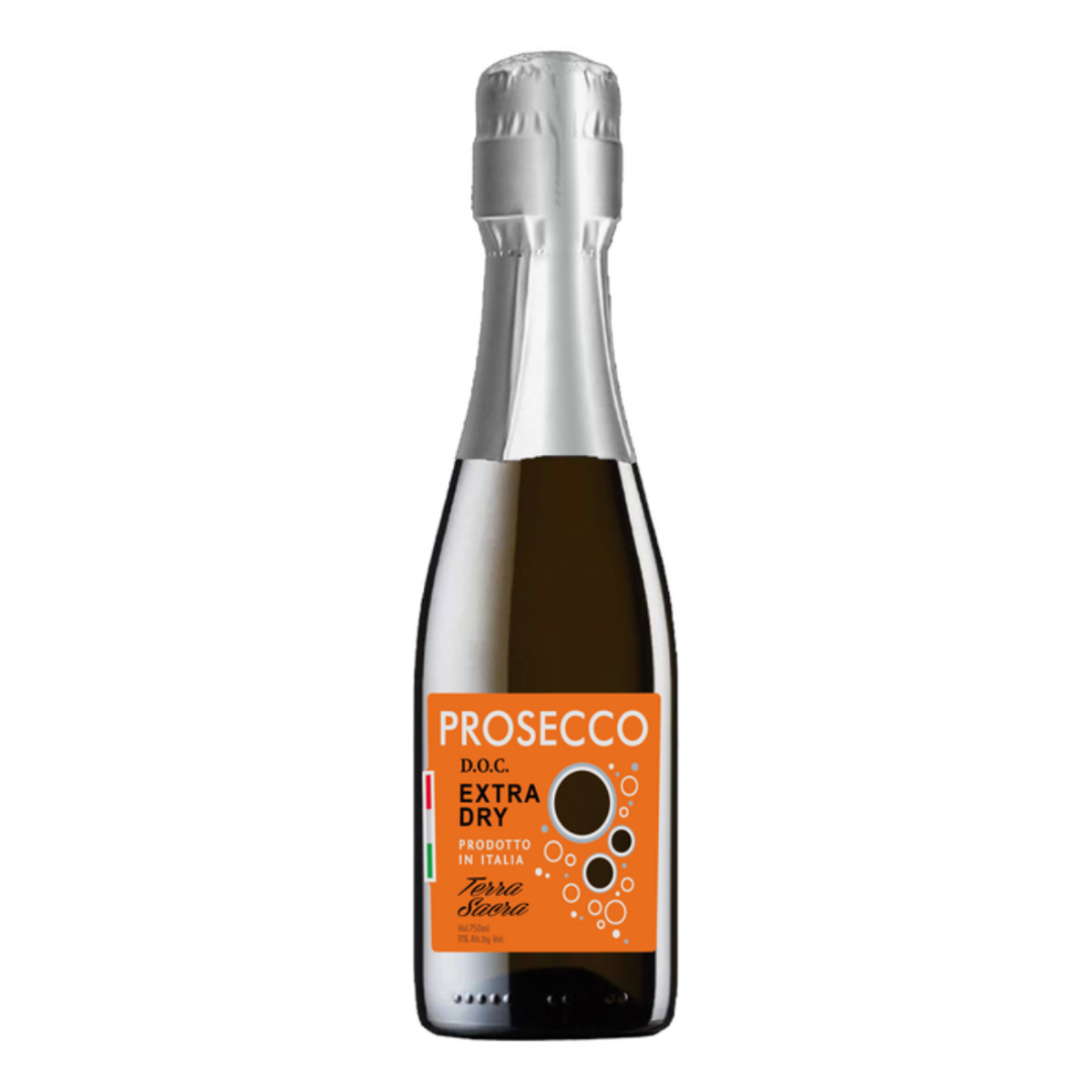 Вино игристое Terra Sacra Prosecco Extra Dry сухое белое 0,2л 11%