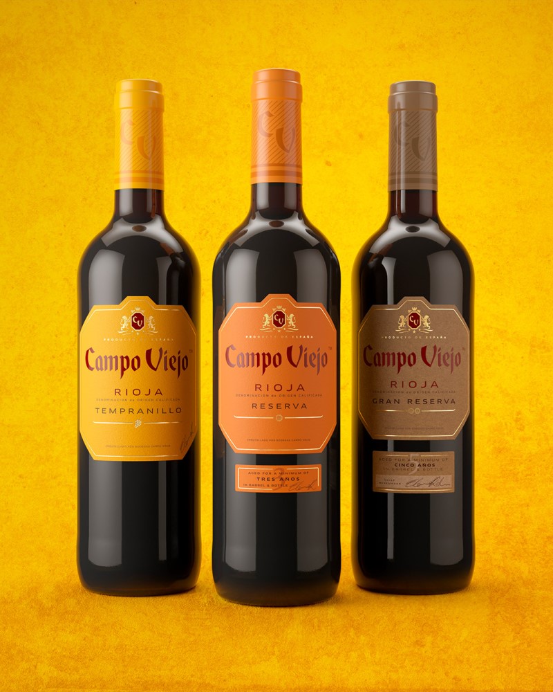 Вино Campo Viejo Rioja Reserva червоне сухе 0,75л 10,5-15% в Україні