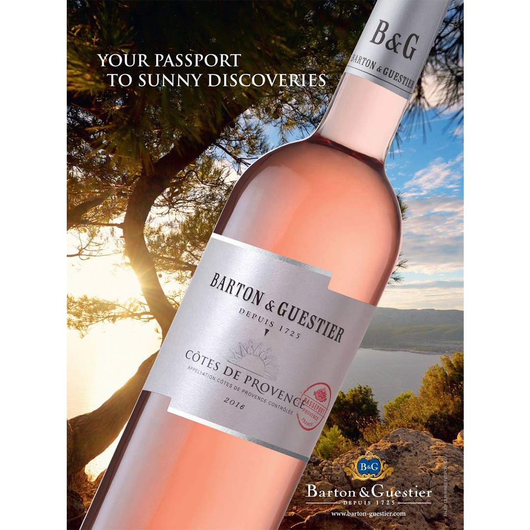 Вино Barton &amp; Guestier Cotes de Provence Passeport розовое сухое 0,75л 13% купить