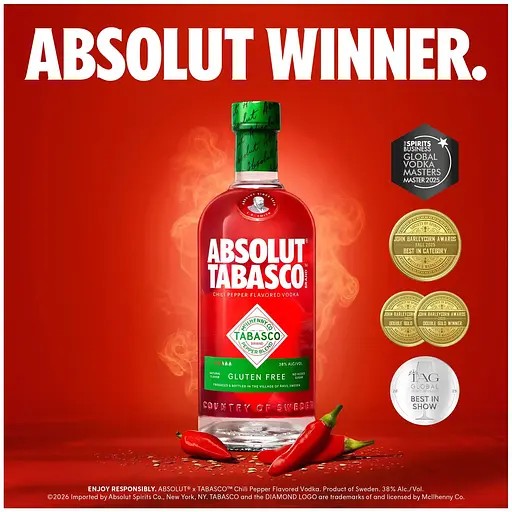 Водка ароматизированная Absolut Tabasco 0,7л 38% купить