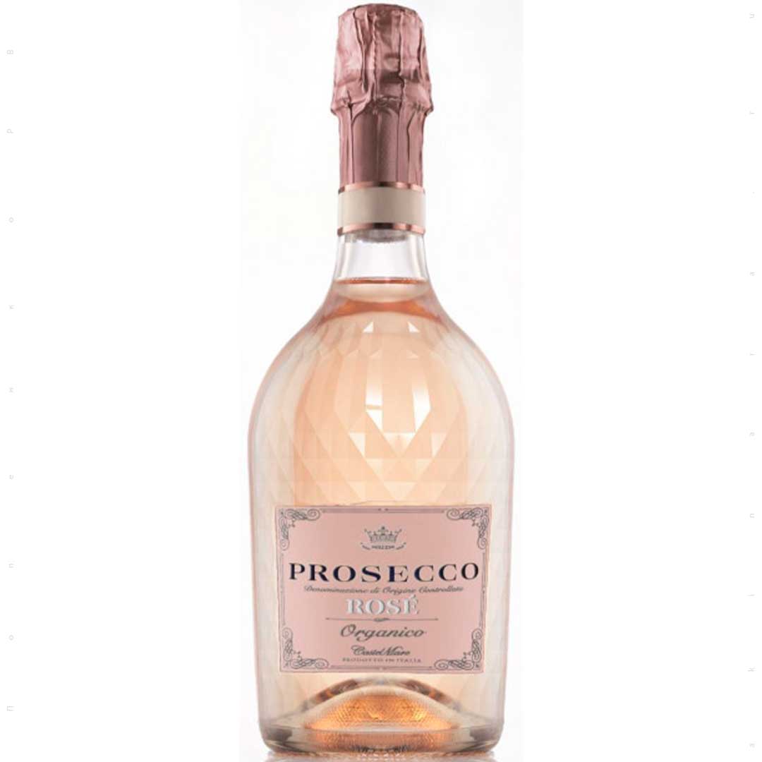 Вино ігристе Mare Magnum Castel Mare Prosecco Rose рожеве екстрасухе 0,75л 11,5%