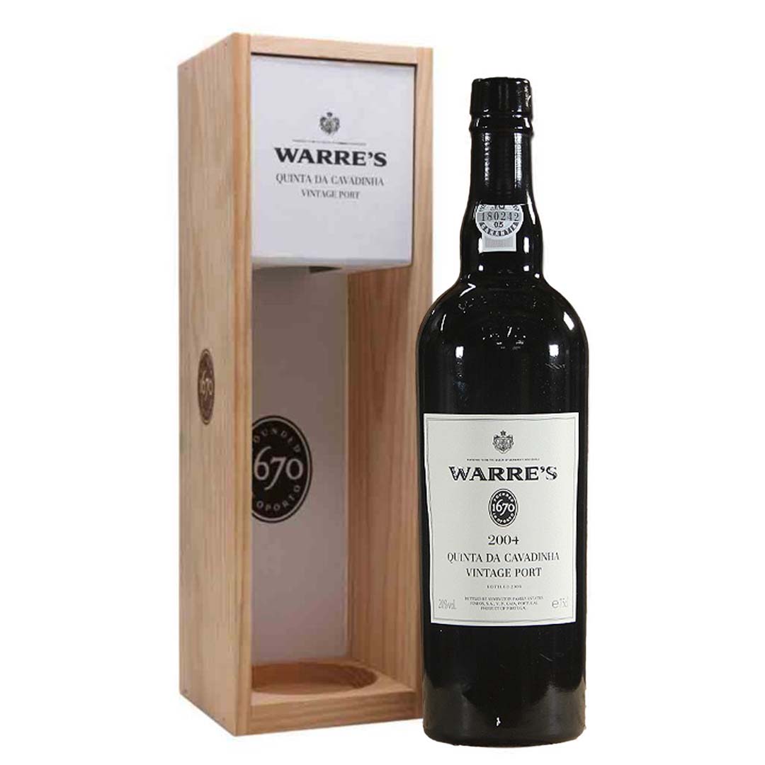 Вино Портвейн Warre's Quinta Da Cavadinha 2004 Vintage Port красное крепленое 0,75л 20%