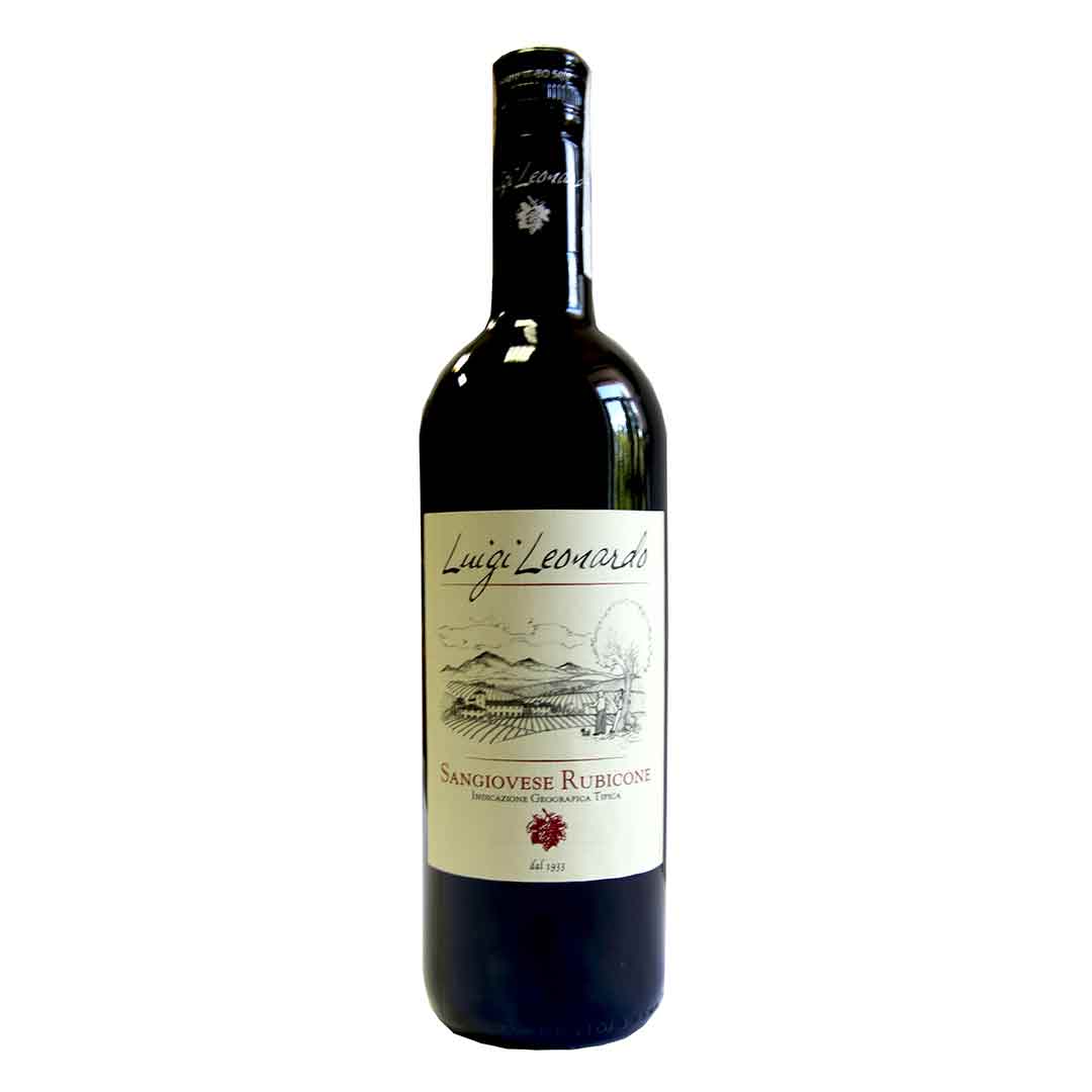 Вино Luigi Leonardo Sangiovese красное сухое 0,75л 12,5%