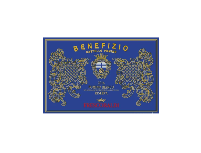 Вино Frescobaldi Benefizio Pomino Bianco Riserva біле сухе 0,75 л 12.5% купити