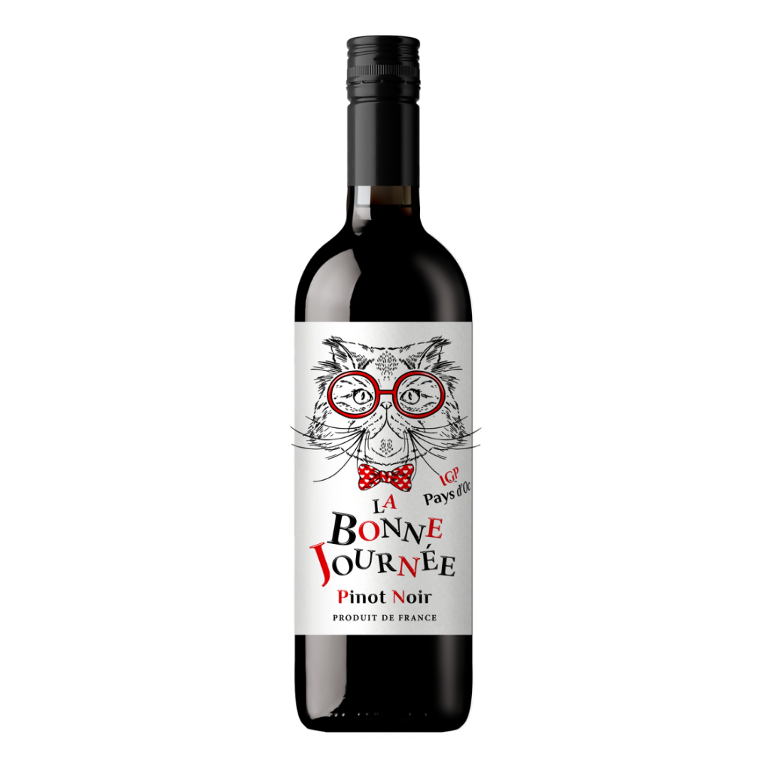 Вино La Bonne Journee Pinot Noir IGP Pays d'Oc сухе червоне 0,75 л 13%