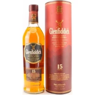 Виски односолодовый Glenfiddich 15 лет выдержки 0,7 л 40%