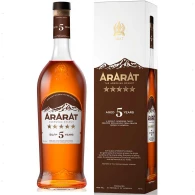 Бренди армянское Ararat 5 звезд в коробке 0,7л 40%