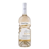 Вино Bolgrad Good Year Chardonnay белое сухое 0,75л 9,5-14%