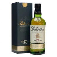 Виски Ballantine's 17 лет 0,7 л 40% в подарочной упаковке