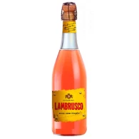 Вино игристое Sizarini Lambrusco розовое полусладкое 0,75л 8%