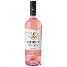 Вино Lustdorf Muscat Delice розовое полусладкое 0,75л 9-13%