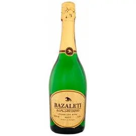 Вино ігристе Bazaleti біле сухе 0,75л 12%