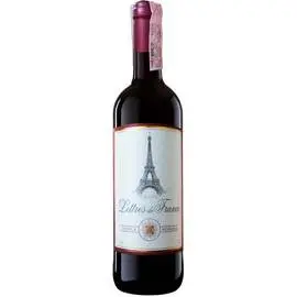Вино Maison Bouey Lettres De France Rouge Moelleux червоне напівсолодке 0,75л 11,5%