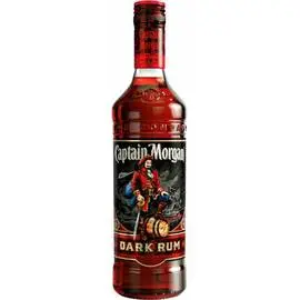 Ром карибский Captain Morgan Dark Rum 1л 40%
