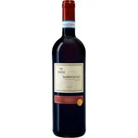 Вино Cantina di Verona Bardolino DOC красное сухое 0,75л 12%