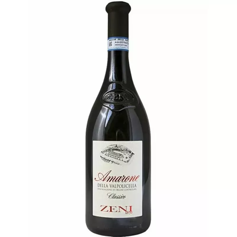 Вино Zeni Amarone della Valpolicella Classico DOC сухое красное 0,75л 15,5%