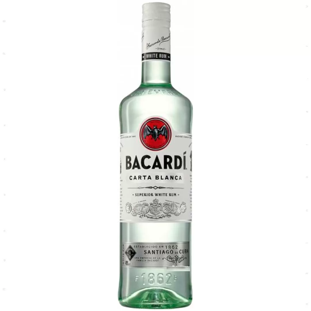 Ром итальянский Bacardi Carta Blanca 0,5л 40%