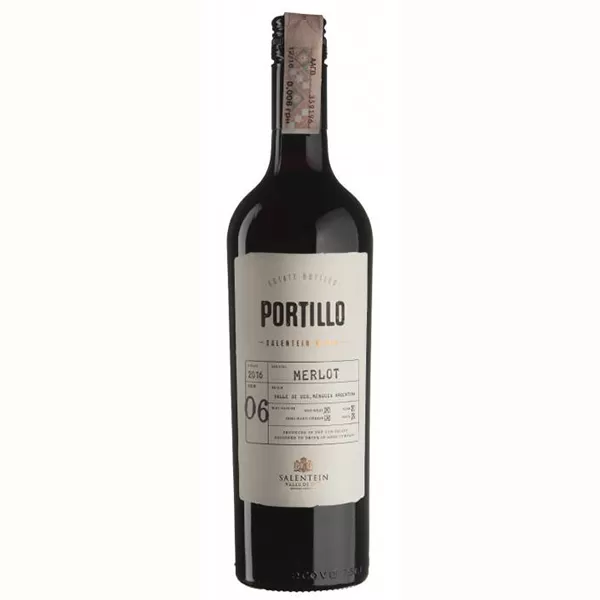 Вино Portillo Merlot Salentein красное сухое 0,75л 14%