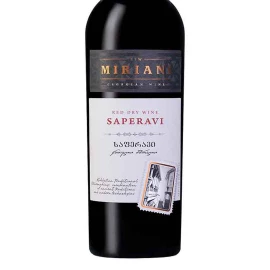 Вино Miriani Саперави красное сухое 0,75л 11-12% купить